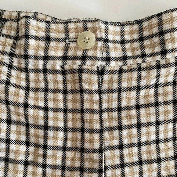 Talbots plaid flannel short - Picture 5 of 6